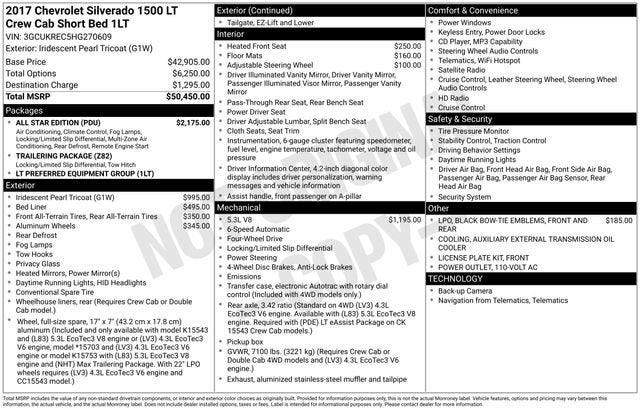 chevrolet silverado 1500 2017 3GCUKREC5HG270609 image chevrolet silverado 1500 2017 3GCUKREC5HG270609 image